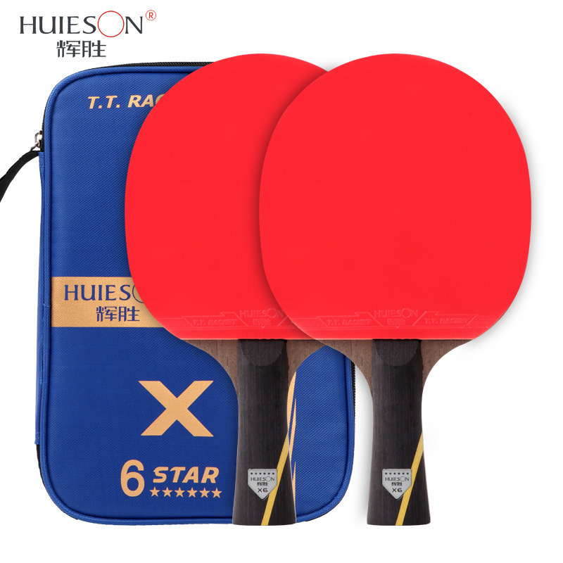 Padel Racket Carbon - Huieson 6 Sterne verbesserte Tischtennis schläger