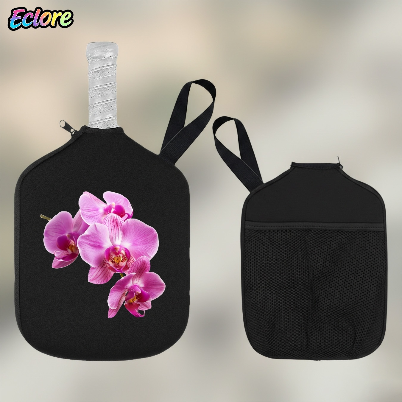 Sports Equipment Storage - Pink Orchid Pickleball-Schlägertasche – Aufbewahrungstasche für