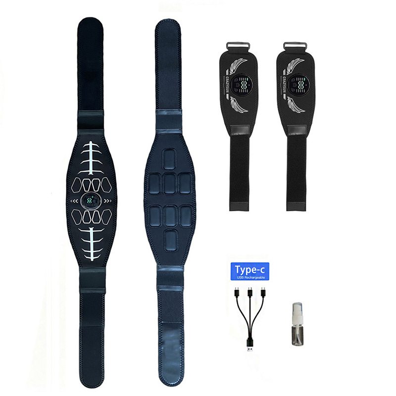 Sports Equipment List - Bauchmuskel-Toning-Gürtel, Intelligenter Muskeltrainer, Fitnessgürtel für Körper,