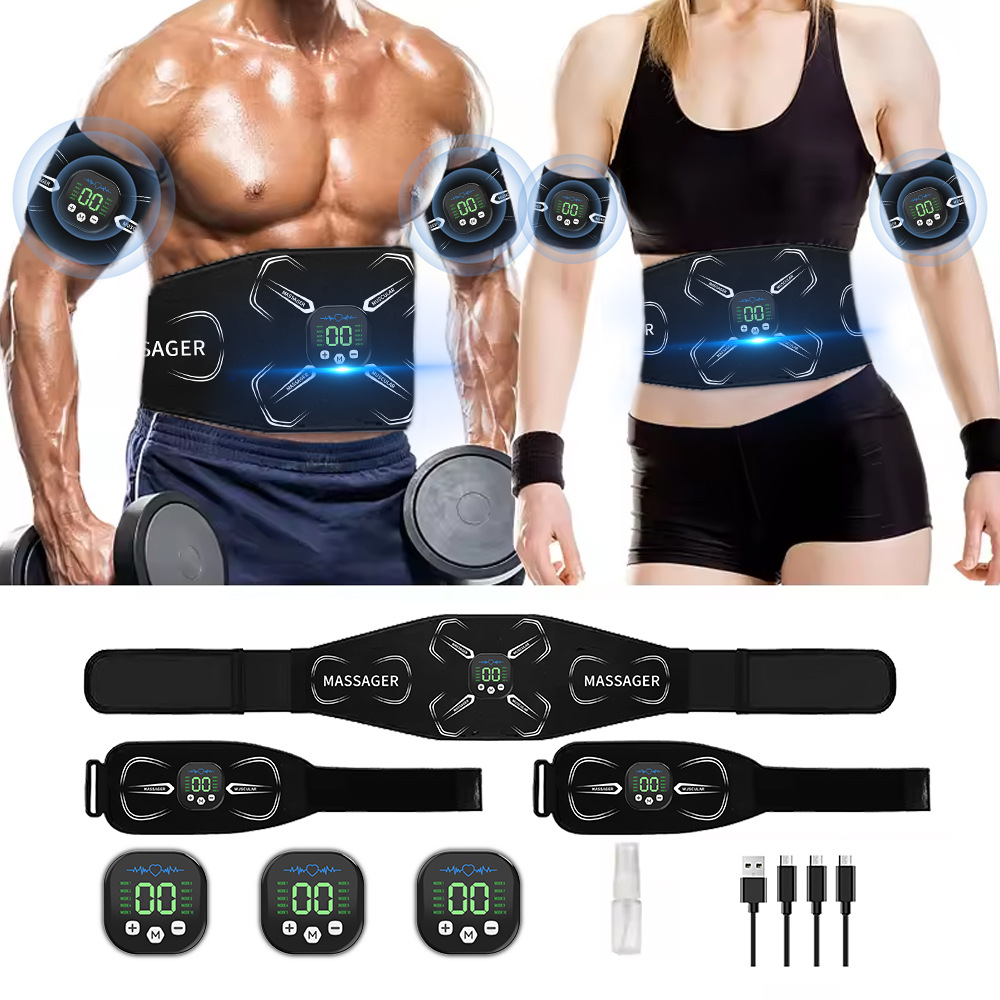 Sports Equipment List - EMS Muskelstimulator Bauchtrainer Abs Toner Arm