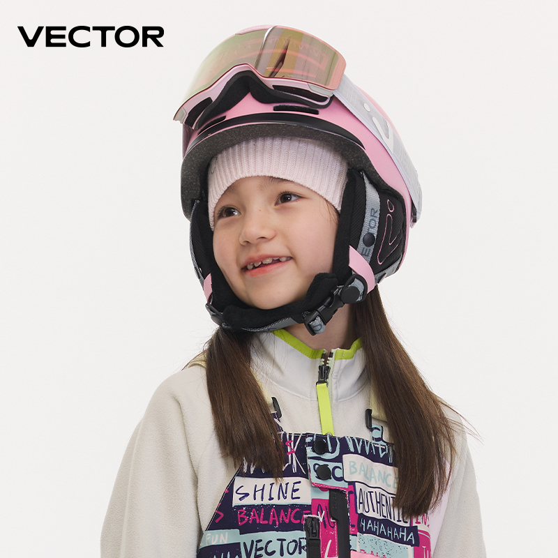 Vektor Kinder Kinder Skihelm i – Sports Equipment Vector Bewertung und Preis