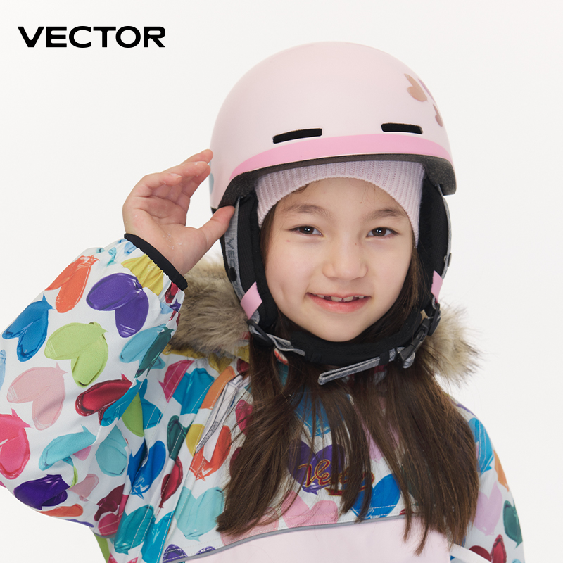 Vektor Kinder Kinder Skihelm i – Sports Equipment Vector Bewertung und Preis