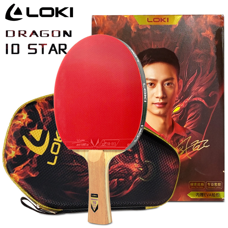 LOKI DRAGON 10 STAR Tischtenni – Padel Racket Carbon Bewertung und Preis