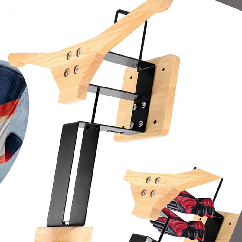Holz-Motorradhelmhalter Wandmo – Sports Equipment Storage Bewertung und Preis