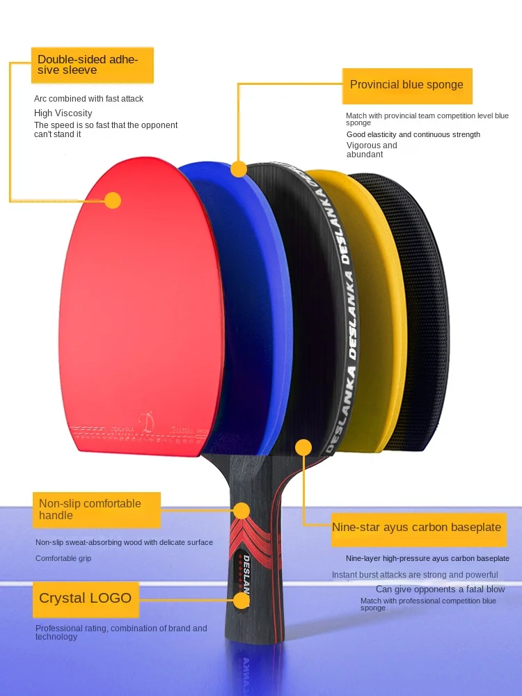 Tischtennisschläger, professio – Padel Racket Carbon Bewertung und Preis